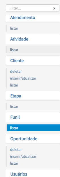 Usando a API meets