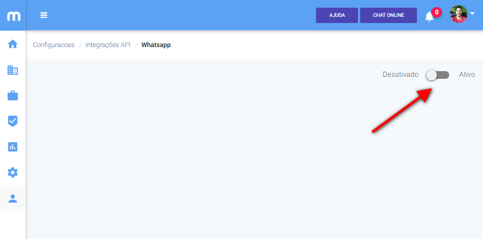 Como integrar com o Whatsapp Web Meets