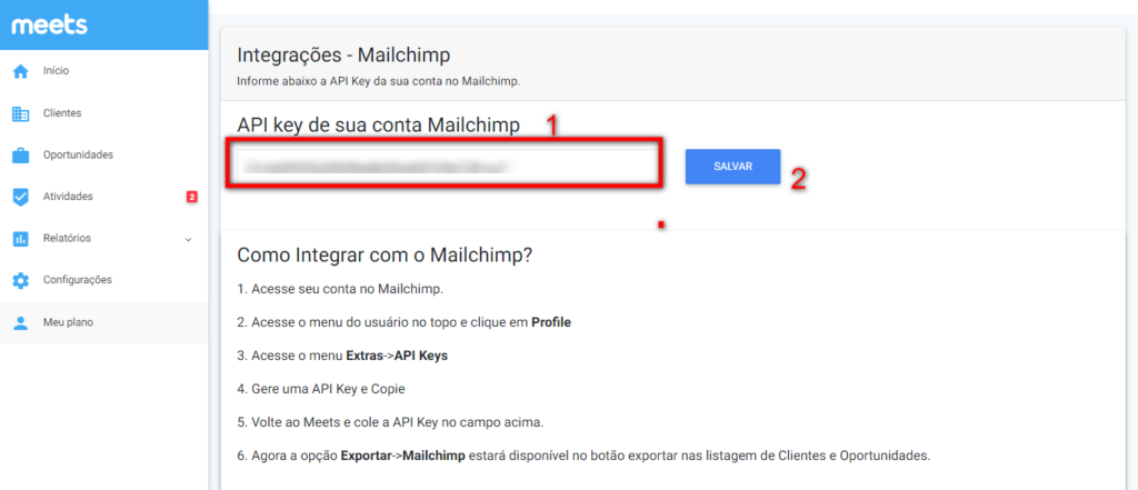 Como integrar com o Mailchimp meets