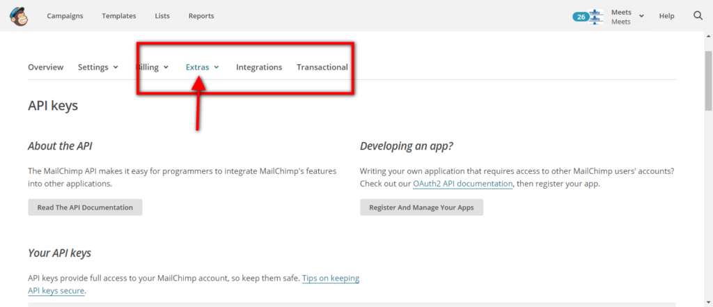 Como integrar com o Mailchimp meets