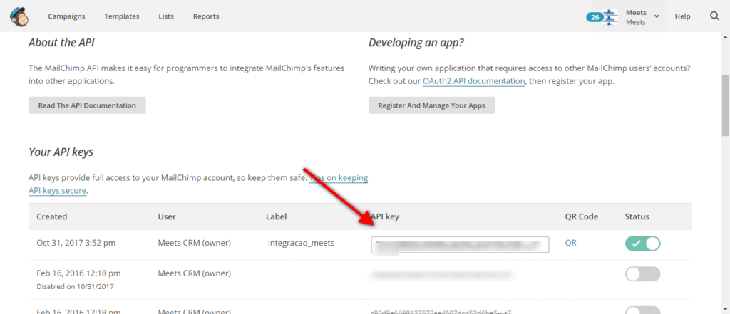 Como integrar com o Mailchimp meets