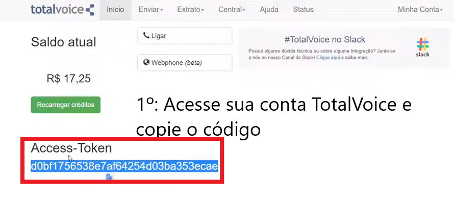 TotalVoice integrado meets